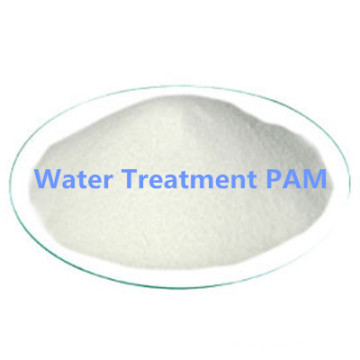 Am besten Grad Polyacrylamid (PAM) für Wasserbehandlung, weißes festes Pulver Polyacrylamid, chemisches Hilfsagens PAM